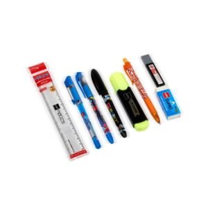 Cello Pen Pencil for kids school boys,office college,School kit for Kid Pen Pencil Kit 8 items in a pack (Pack of 1set)