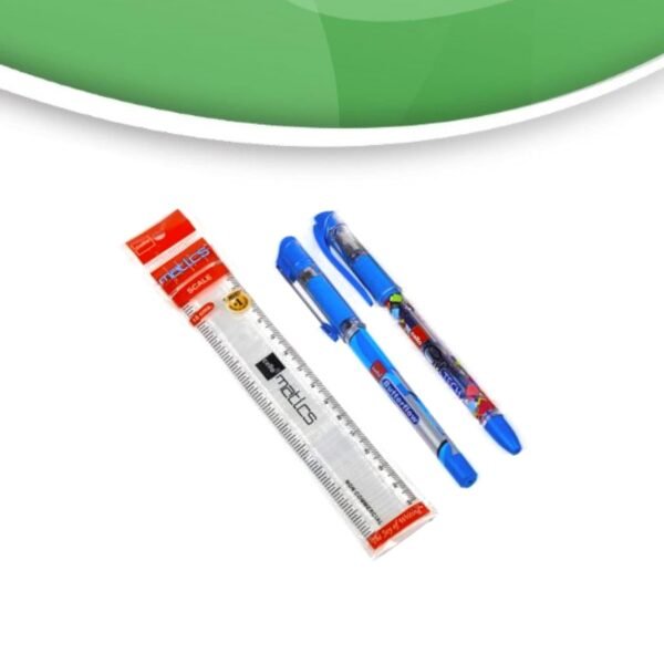 Cello Pen Pencil for kids school boys,office college,School kit for Kid Pen Pencil Kit 8 items in a pack (Pack of 1set) - Image 3