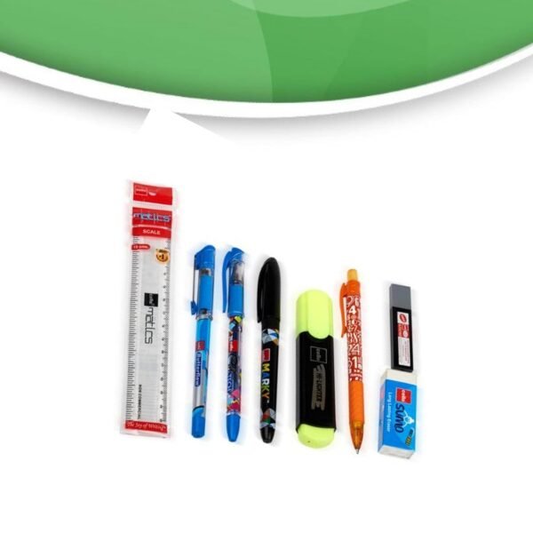 Cello Pen Pencil for kids school boys,office college,School kit for Kid Pen Pencil Kit 8 items in a pack (Pack of 1set) - Image 6