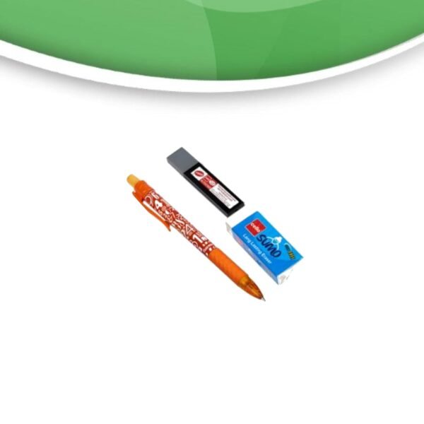 Cello Pen Pencil for kids school boys,office college,School kit for Kid Pen Pencil Kit 8 items in a pack (Pack of 1set) - Image 7