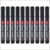 Cello Perma Mark Permanent Marker, Black, Count of 10