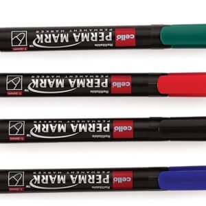 Alternative view of Cello Perma Mark Permanent Marker - Set Of 6 (Assorted), Bold