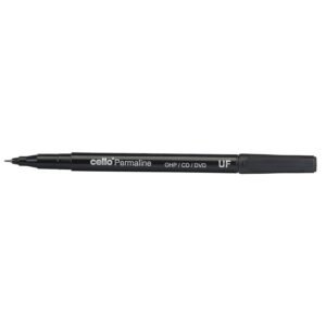 Cello Permaline Permanent Marker - Pack of 10 (Black)