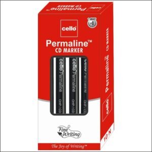 Alternative view of Cello Permaline Permanent Marker - Pack of 10 (Black)