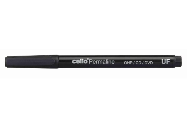 Cello Permaline Permanent Marker - Pack of 10 (Black) - Image 3