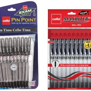 Alternative view of Cello Pinpoint Ball Pen- Black (Pack of 10) Maxriter Ball Pen