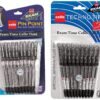 Cello Pinpoint Ball Pen- Black (Pack of 10) Technotip Ball Pen Set (Pack of 10 pens - Black)