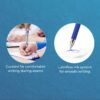 Cello Pinpoint Blue Lightweight Grip Ball Pens, Set of 10 | Best for Students (Pack of 2)