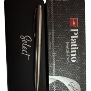 Cello Platino Stainless Steel ball Pen (gold body)