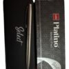 Cello Plationo Metal Pen, Silver Body Colour