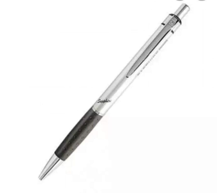 Cello Sapphire Retractable Ball Point Pen (Pack of 6)