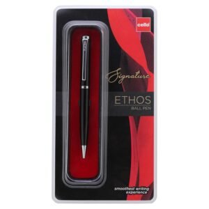 Alternative view of Cello Signature Ethos Ball Pen | Blue Ink | 1 Ball Pen | Twist Mechanism | Smooth Writing | Premium Metal Pen for Gift | Corporate Gift | New Year Gift