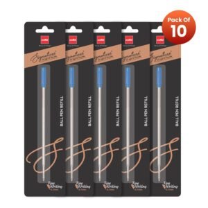 Alternative view of Cello Signature Series 0.7mm Ball Pen Refill | Smooth Ink Flow System | Fits All Signature Series Ball Pens | Blue Ink, Pack of 10
