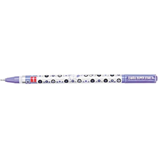 Cello Super Star Gel Pen - Pack of 100 (Blue) - Image 2