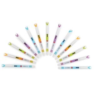 Alternative view of Cello Technotip Ball Pen Jar (Pack of 20 pens in Blue ink with 5 free Blue refills) Aqua Blue Gel Pen Jar of 25 Units