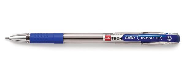 Cello Technotip Ball Pen Set | Pack of 10 | Blue Ball Pens | Lightweight Ball Pens for Pressure Free and Fine Writing | Pens with Comfortable Grip | For School and Office Use | Cello Pens - Image 5