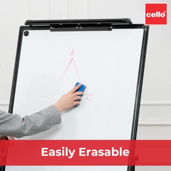 Cello Whitemate Whiteboard BoldMarkers | Set of 6 | Assorted Ink Colours | Whiteboard Marker with Easily Erasable Ink | Refillable Whiteboard Markers Markers - Image 5