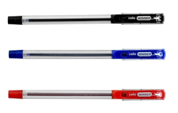 Cello Winner Ball Pen Set - Pack of 60 (Blue) (Assorted)- - Image 3