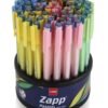Cello Zapp Pastels Gel Pens| Pack Of 50|Gel Pens Set For Students | Gel Pens For School Use| Gel Pens For Writing Pens, Blue