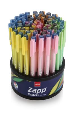 Cello Zapp Pastels Gel Pens| Pack Of 50|Gel Pens Set For St…