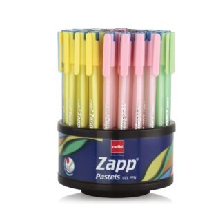 Alternative view of Cello Zapp Pastels Gel Pens| Pack Of 50|Gel Pens Set For Students | Gel Pens For School Use| Gel Pens For Writing Pens, Blue