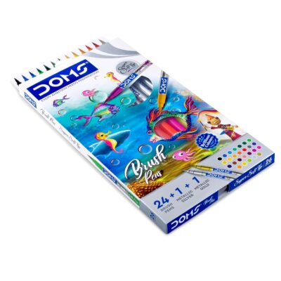 DOMS Brush Pen Box Pack | Flexible and Soft Tip That Gives …