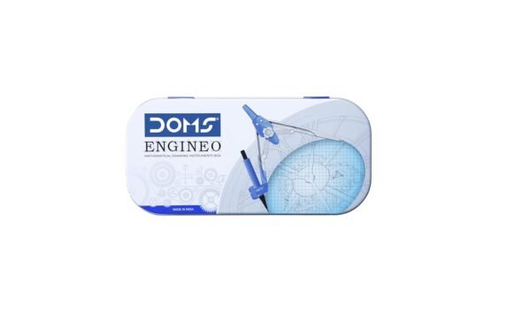 DOMS ENGINEO GEOMETRY BOX AND MATHEMATICAL DRAWING INSTRUMENT (2 IN 1 CONVERTIBLE LEG JOINT) - Image 3