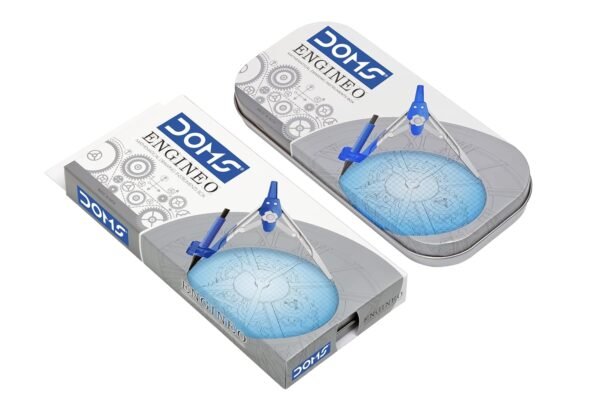DOMS ENGINEO GEOMETRY BOX AND MATHEMATICAL DRAWING INSTRUMENT (2 IN 1 CONVERTIBLE LEG JOINT) - Image 5