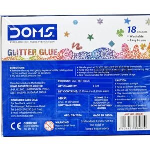 Alternative view of DOMS Glitter Paint Glue 18 Shades
