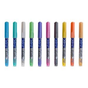 Alternative view of DOMS Metallist Series Metallic Brush Pen (10 Assorted Shades)