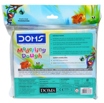 DOMS Modelling Dough 6 Shades(150 GM) | Safe and Non -Toxic…