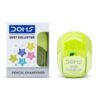 DOMS Multicoloured Dust Collector Sharpener Blister Pack of 20
