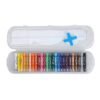 Doms 25 Shades Oil Pastel with Case | Smooth Color Intermixing for Better Effect | Bright and Intense Colors | Free Scrapping Tool | Non-Toxic and Safe for Childrens | Pack of 1, Multicolor