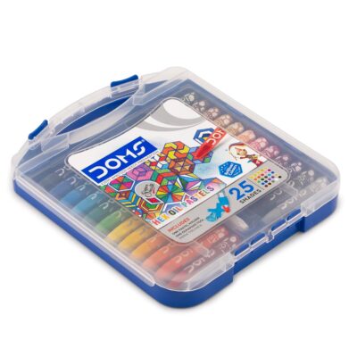 Doms 25 Shades Oil Pastels | Comes In Hard Plastic Case | S…