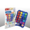 Doms 36 Shades 30mm Water Colour Cakes | Easy To Use Palette Lid | Organic Rich Colour Pigments | Free 2 x Brush Inside | Non-Toxic & Safe For Kids | Pack of 1