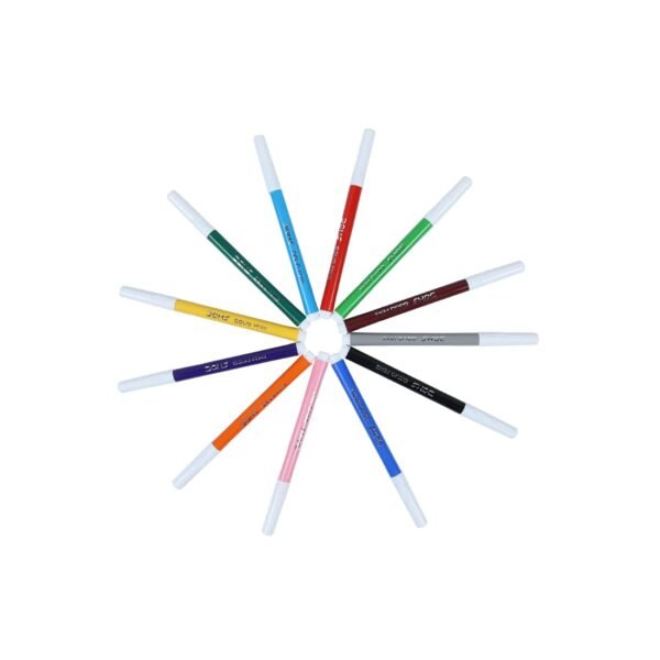 Doms Aqua 12 Shades Watercolour Sketch Pen Set | Unique Push Resistant Tip With Bright & Intense Colors | Non-Toxic & Safe For Kids | Colourful Sketching, Doodling & Mandala Art | Pack of 5 - Image 5