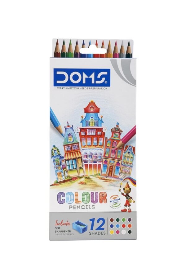 Doms Champions Kit | Perfect Value Pack | Kit For School Essentials | Gifting Range For Kids | Combination of 6 Stationery Items | Pack of 2 - Image 4