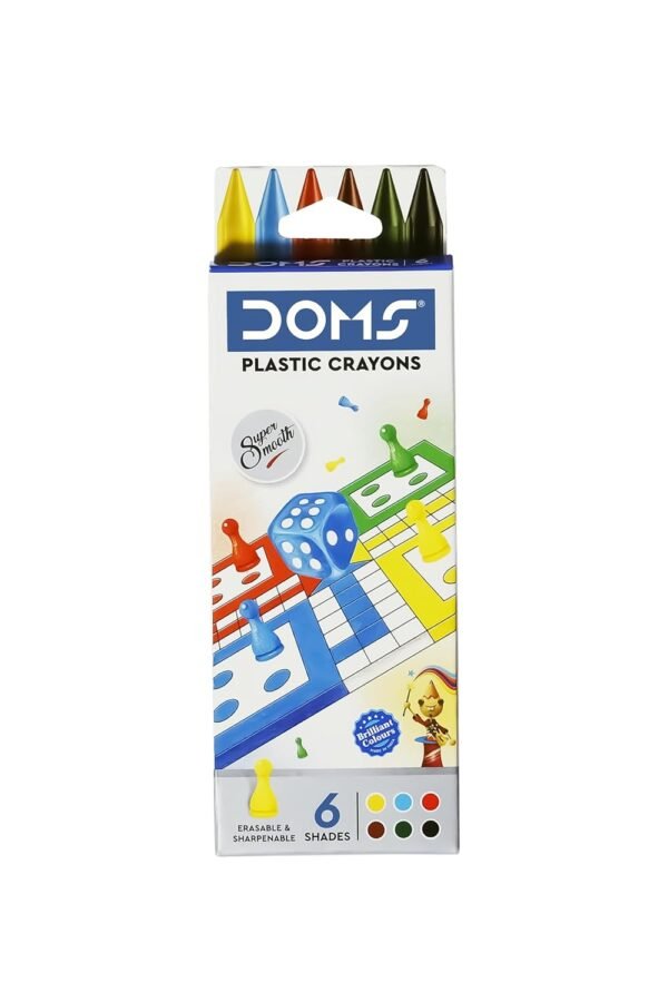 Doms Champions Kit | Perfect Value Pack | Kit for School Essentials | Gifting Range for Kids | Combination of 6 Stationery Items | Pack of 1 - Image 5