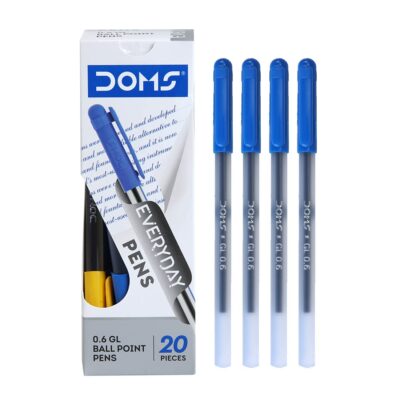 Doms DF 0.6 GL Ball Point Pens Box Pack | Lightweight and S…