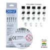 Doms Drawing & Sketching Graphite Pencils - Grade HB, 2B, 4B, 6B, 8B & 10B | Hi Precision For Sketching | Dark & Neat Drawing | Comes With 1 Eraser (Pack of 6 x 5 Set)