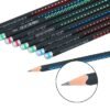 Doms Fusion Xtra Super Dark Pencil Box Pack | Dark & Neat Writing Which Stays Longer | Smooth Sharpning & With Soft & Comfortable Grip | Free Scale & Erasner Inside | Pack of 50 Pencils