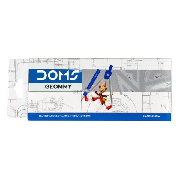 Doms Geommy Mathematical Drawing Instrument Geometry Box, Pack of 1 (DM8425) - Image 3