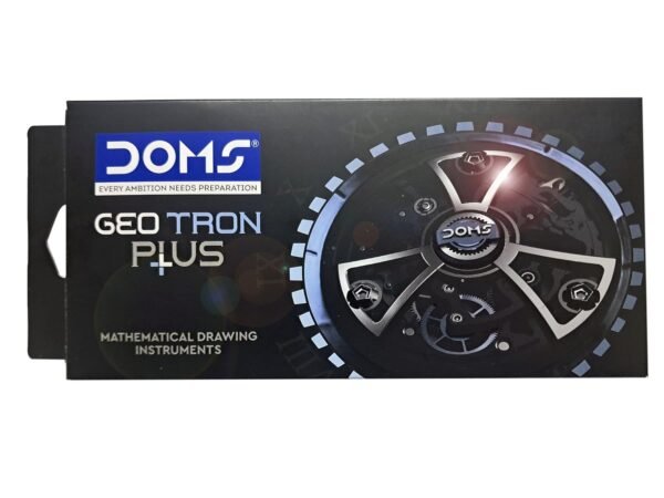 Doms Geotron Plus Geometry Box with Doms Y1+ Super Dark HB/2 Graphite Pencil Box Pack 10 Combo Pack - Image 3