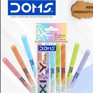Alternative view of Doms INXIfY Plus Ballpoint Pen For Smooth Writing| 0.7mm Needle Tip| Designer Body| For Daily Use| LV Ink Technology| Pack of 36 Pens- Blue Ink