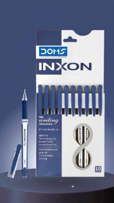 Doms INXON Ballpoint Pens With Soft Rubberized Grip For Com…