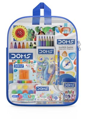 Doms Junior Art Kit | Comes With Transparent Zipper Bag | P…