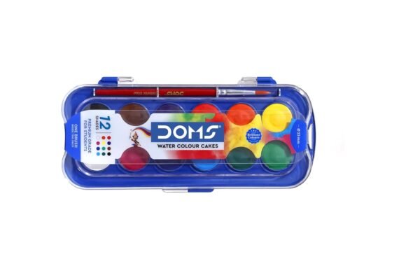 Doms Painting Kit | Perfect Value Pack | Kit for School Essentials | Gifting Range for Kids | Combination of 9 Painting & Coloring Items | Pack of 1 Multicolor - Image 9
