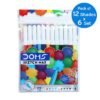 Doms Sketch Max 14 Shades Non-Toxic Water Colour Sketch Pens | Bright & Intense Colors | Sketch Pen Set For Kids, Non Toxic Colouring Range, Safe For Children | Pack of 6