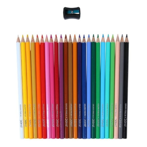 Doms Soft Core Colour Pencil Set for Kids, Standard (Multicolour) - Image 4