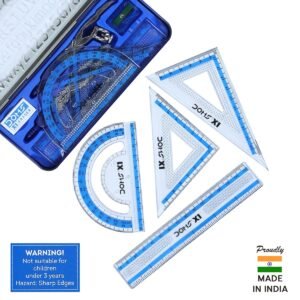 Alternative view of Doms X1 Premium Mathematical Drawing Instrument Box | Best In Class | Ensures Accuracy & Perfection | Geometry Box For Students | Set of 10 Instruments